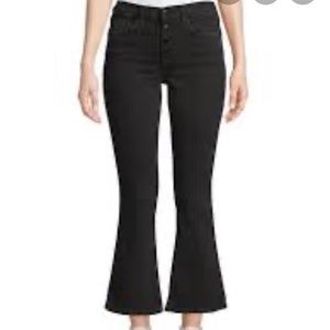 Cotton Citizen cropped mini flare jeans. Size 25